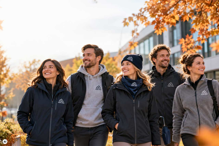 Firmenkleidung: Die besten Herbst-Styles für Ihr Team