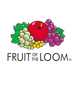 mit Wunschtext Logo bedruckt Druck 5 T-SHIRTS Fruit of the Loom in Wunschfarbe 