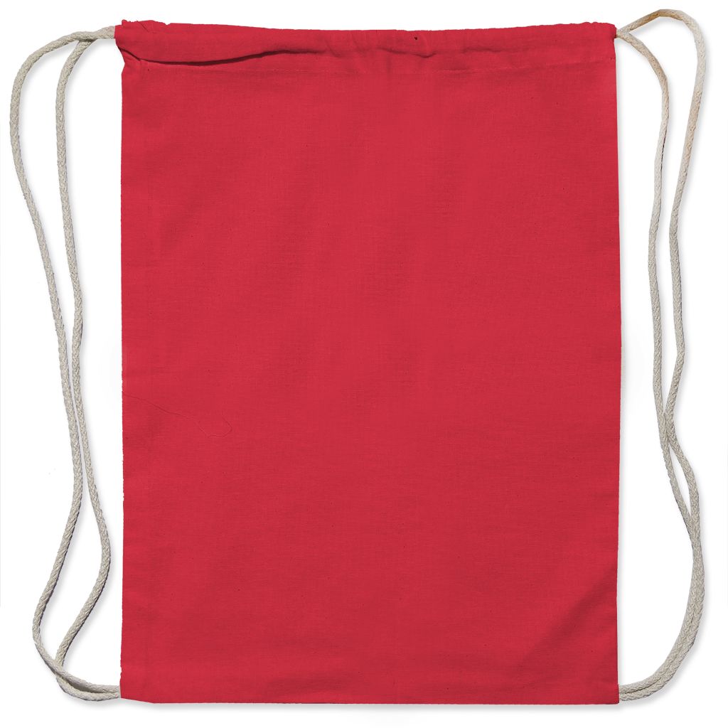 Werbeartikel Baumwollrucksack rot