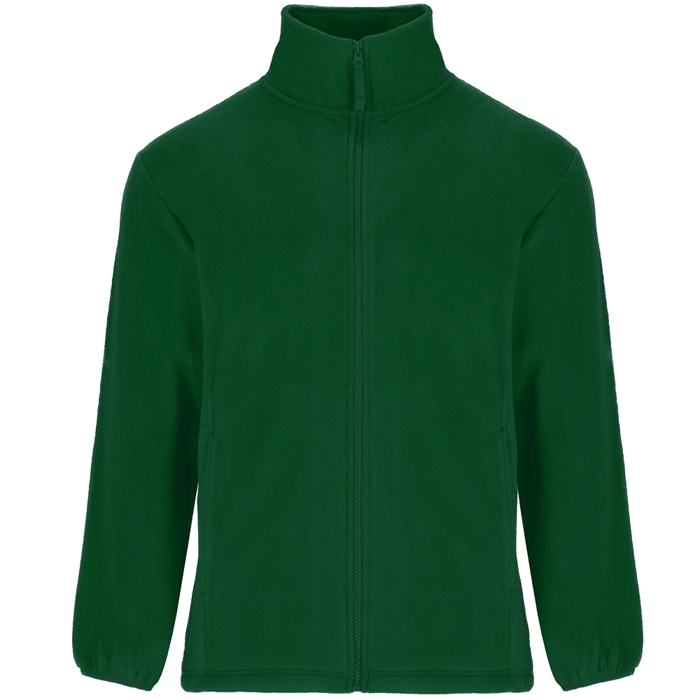 Werbeartikel Fleece Jacke Bottle Green 2XL