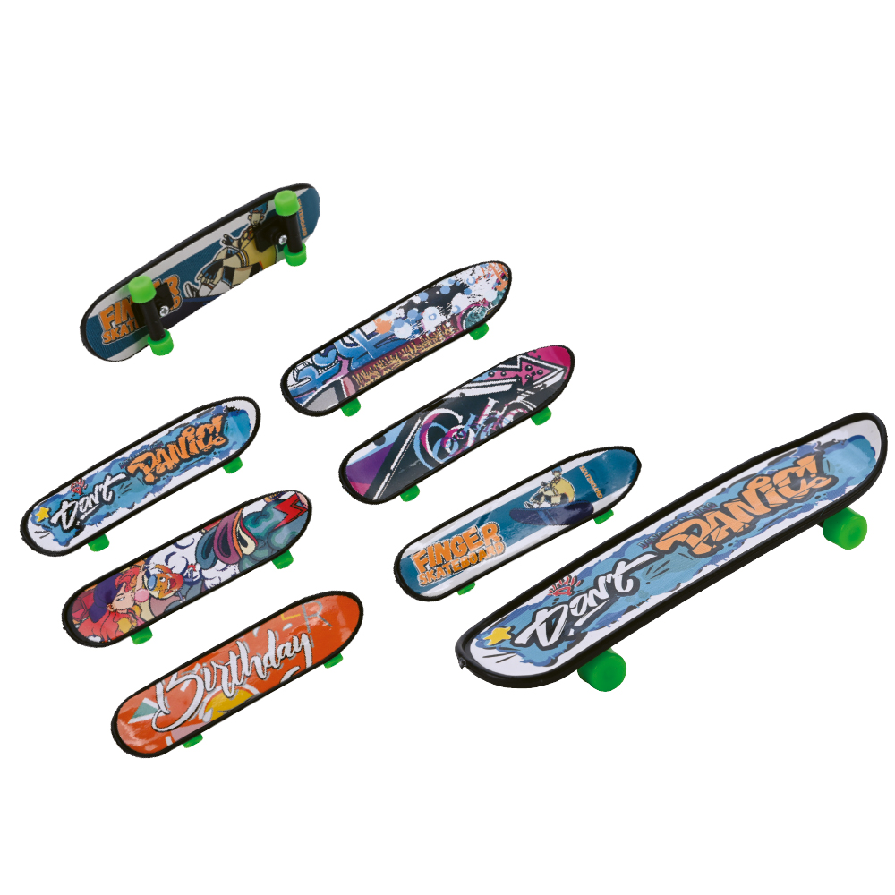 Werbeartikel Finger-Skateboards 12er Set