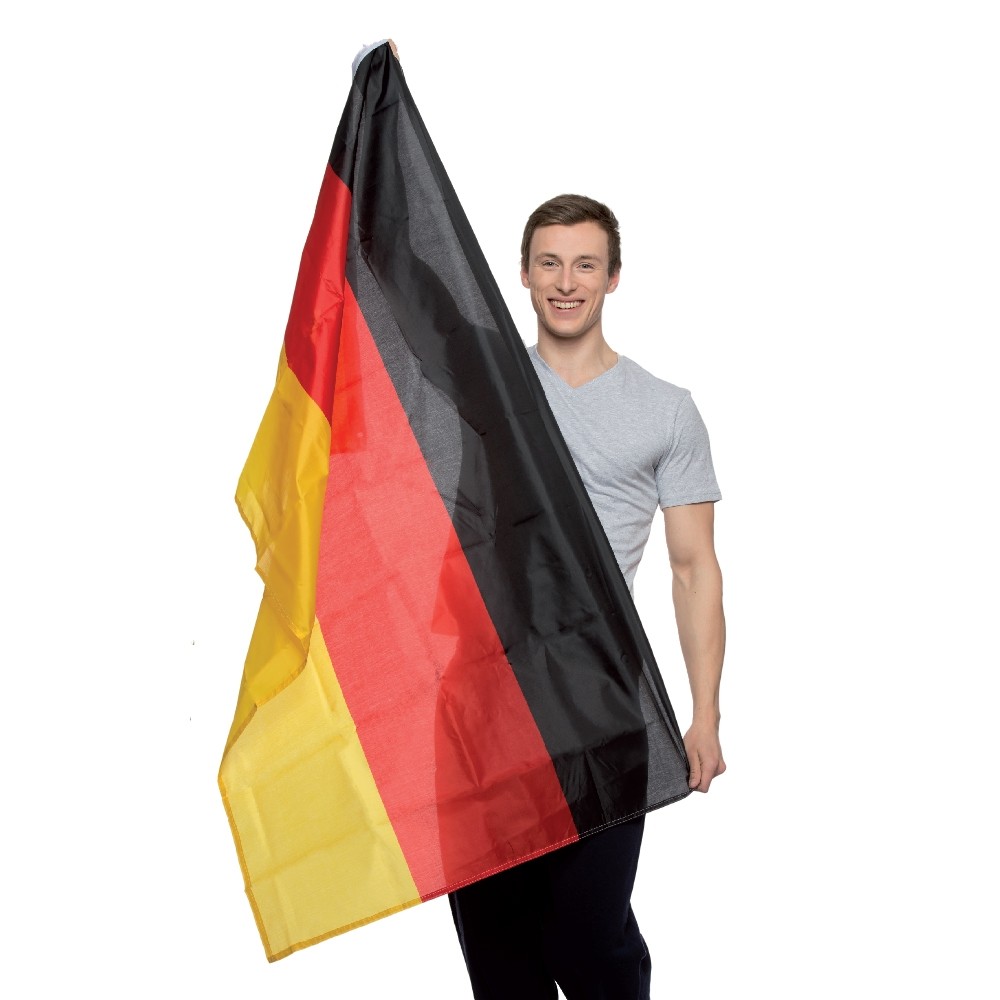 Flagge Deutschland mit Ösen 90 x 150 cm
