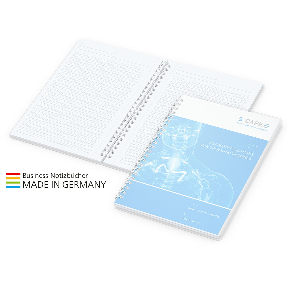 Werbeartikel Bizz-Book A5 Polyprop Complete