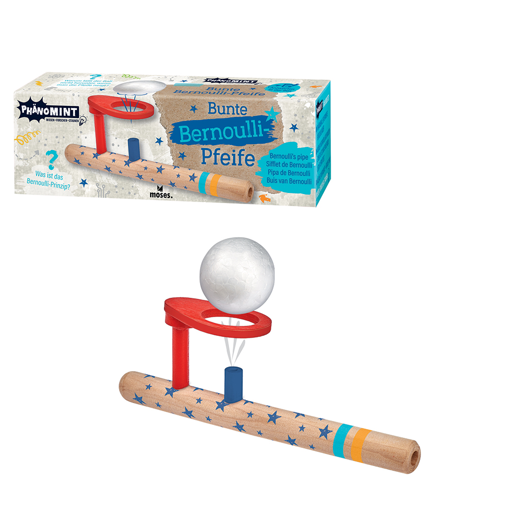 Werbeartikel Bunte Bernoulli Pfeife farblich sortiert