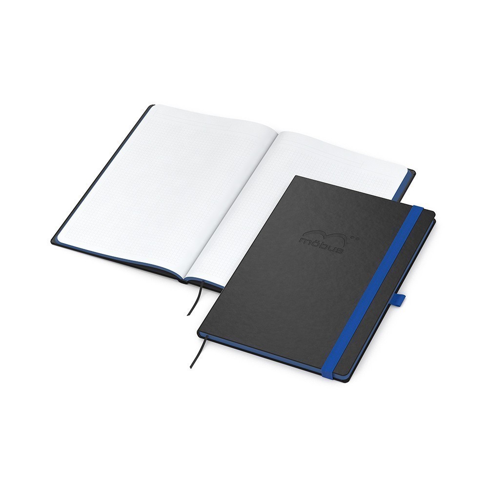 Werbeartikel Color-Book A4 Tivoli Soft Complete Blau