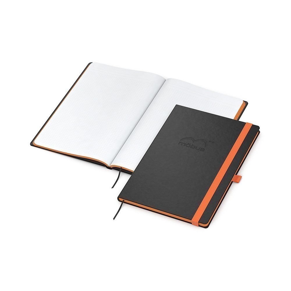 Werbeartikel Color-Book A4 Tivoli Soft Complete Orange