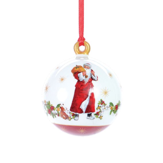 Villeroy & Boch Porzellan Weihnachtskugel