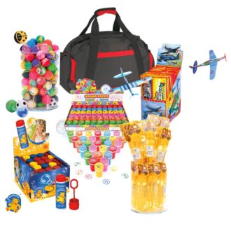 SPIELZEUGSET 208 Teile inklusive Sporttragetasche
