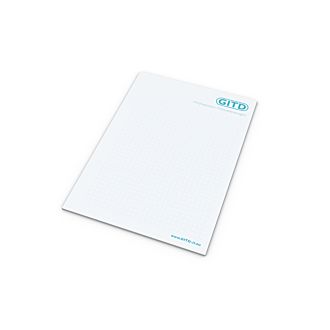 Schreibblock A4 50 Blatt incl. 4c-Druck