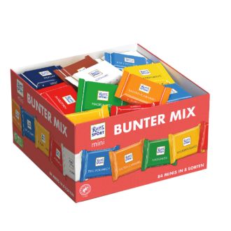RITTER SPORT Mini-Quadrate, Inhalt: 84 Täfelchen à 16,67 g