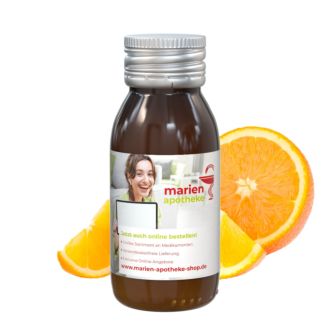 Vitamin Shot 60 ml mit 4c-Druck mit Werbeanbringung