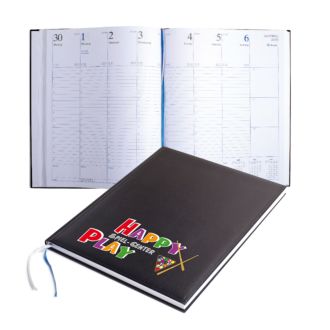 Wochentimer A4 schwarz