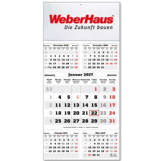 Werbetipp: 125 5-Monats- Kalender inkl. 1-farb. Druck