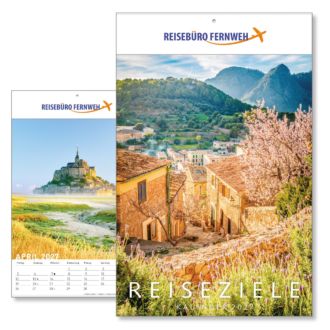 Wandkalender Reiseziele