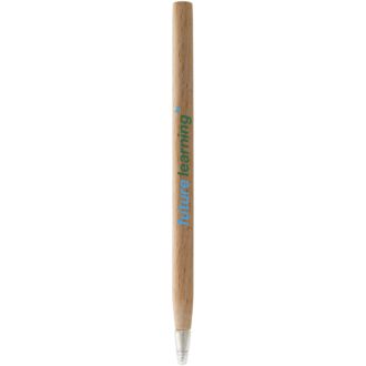 Holzkugelschreiber mit Werbedruck