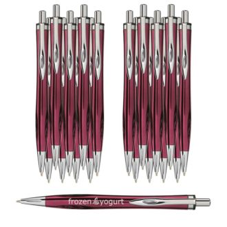 150 x Kugelschreiber Ascot rot inkl. 1 farbigem Druck