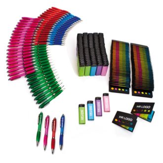 WERBESET Business Starter 300 Teile inklusive einfarbigem Druck 