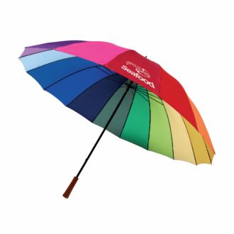 Bunter Golfschirm Rainbow