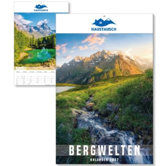 Wandkalender Bergwelten