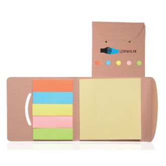 Haftnotiz-Heftchen aus Naturkarton