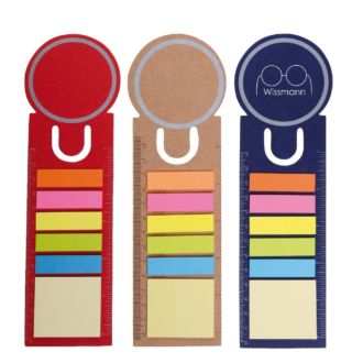 Lesezeichen mit Werbedruck