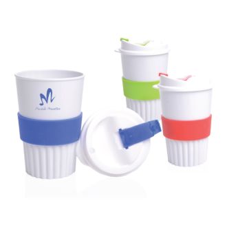 Bio-Coffee-To-Go-Becher mit Werbedruck