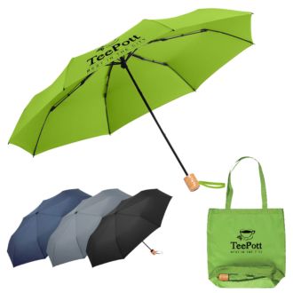 FARE®-STYLE Mini-Taschenschirm Ökobrella Shopping