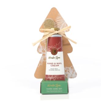 Geschenkset Handpflege Winter Spa in Tannenbaum-Geschenkbox, 30ml