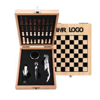 Weinset Bamboo Chess