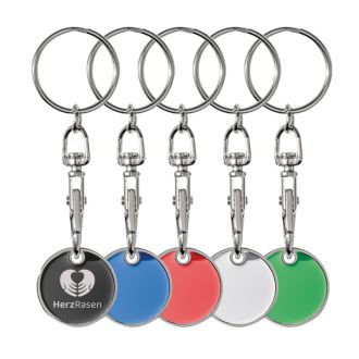 Schl&uuml;sselanh&auml;nger mit Einkaufschip