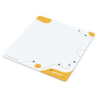 Haftnotiz-Mousepad 50Blatt Individuell incl.4c-Druck Ausf&uuml;hrung mit Werbedruck