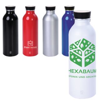 Recycelte Aluminiumflasche „Claud“  550 ml