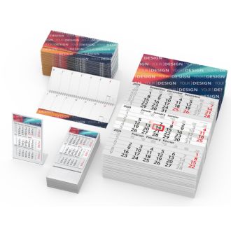 Spar-Set Kalender 150 Teile incl. 4c-Werbedruck