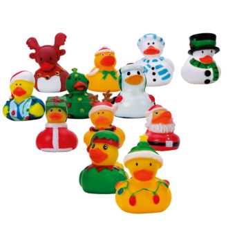 Badeenten Weihnachten Mix 12er Set