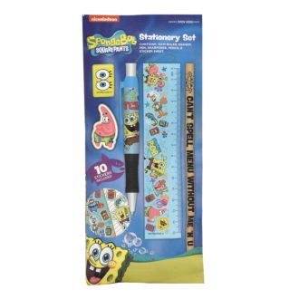 Sponge Bob Schreibset Schreibwaren Set 6 teilig