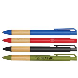 Andante Kugelschreiber Griffzone Bambus 