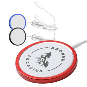 Drahtlose Ladestation aus Aluminium 15 W