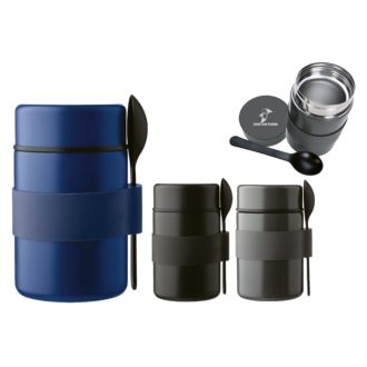 Doppelwandiger Lunchpot aus Edelstahl