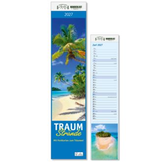 Streifenkalender Traumstrände