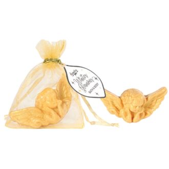 Seife Engel gold in Organzabeutel 25g