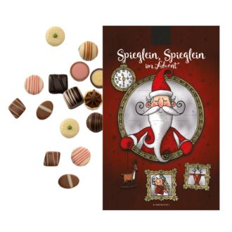 Adventskalender Pralinen Spieglein Spieglein im Advent