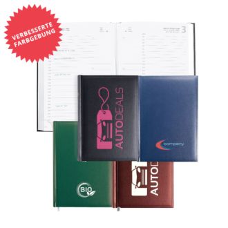 Chefkalender DIN A5, Einband gepolstert, Inhalt 400 Seiten 
