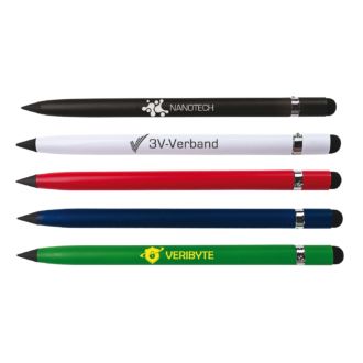 Grafitstifte in mehren Farben mit Werbedruck