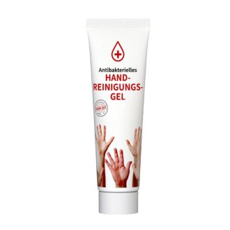 Handreinigungs-Gel klar 20ml Tube incl.4c-Druck