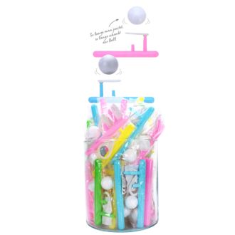 Ball Blasspiel 40er Set farbl sortiert