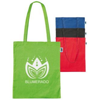 Baumwolltasche mit langen Henkeln und Werbedruck