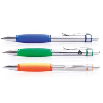 Metallkugelschreiber Chicago mit farbiger Griffmanschette