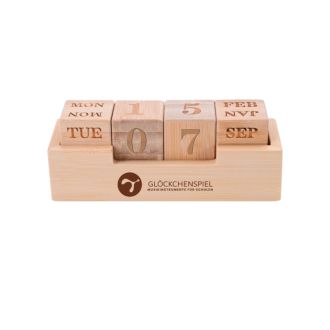 Ewiger Tischkalender Bambus