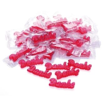DANKE Fruchtgummi Set mit 50 Tüten je 12g