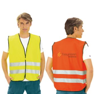 2 M&auml;nner in Warnwesten (Farben: Orange, Gelb) | hach.de